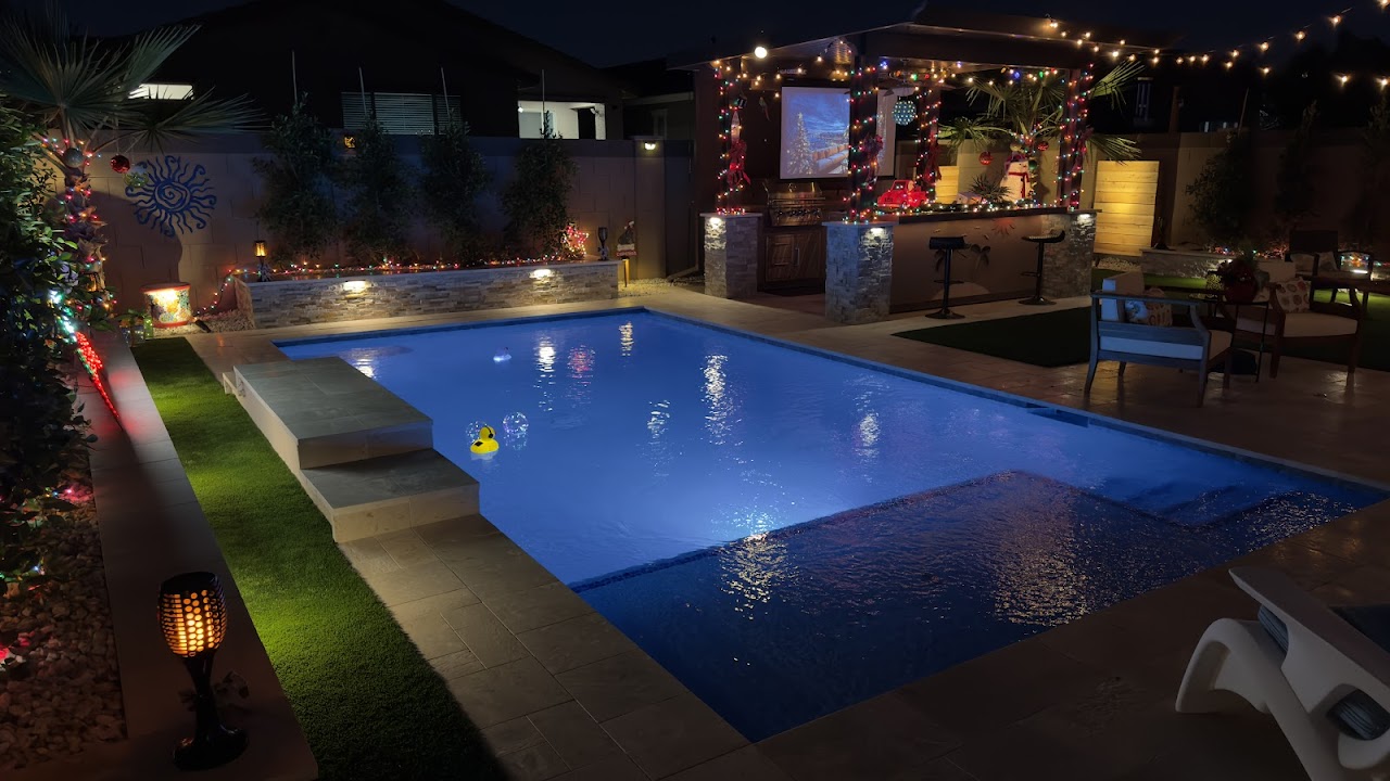 Dolphin Pools Construction project